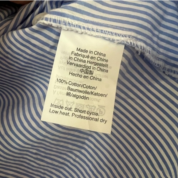 J. Crew Embellished Slim Fit Perfect Shirt Sz 6 - Picture 9 of 10